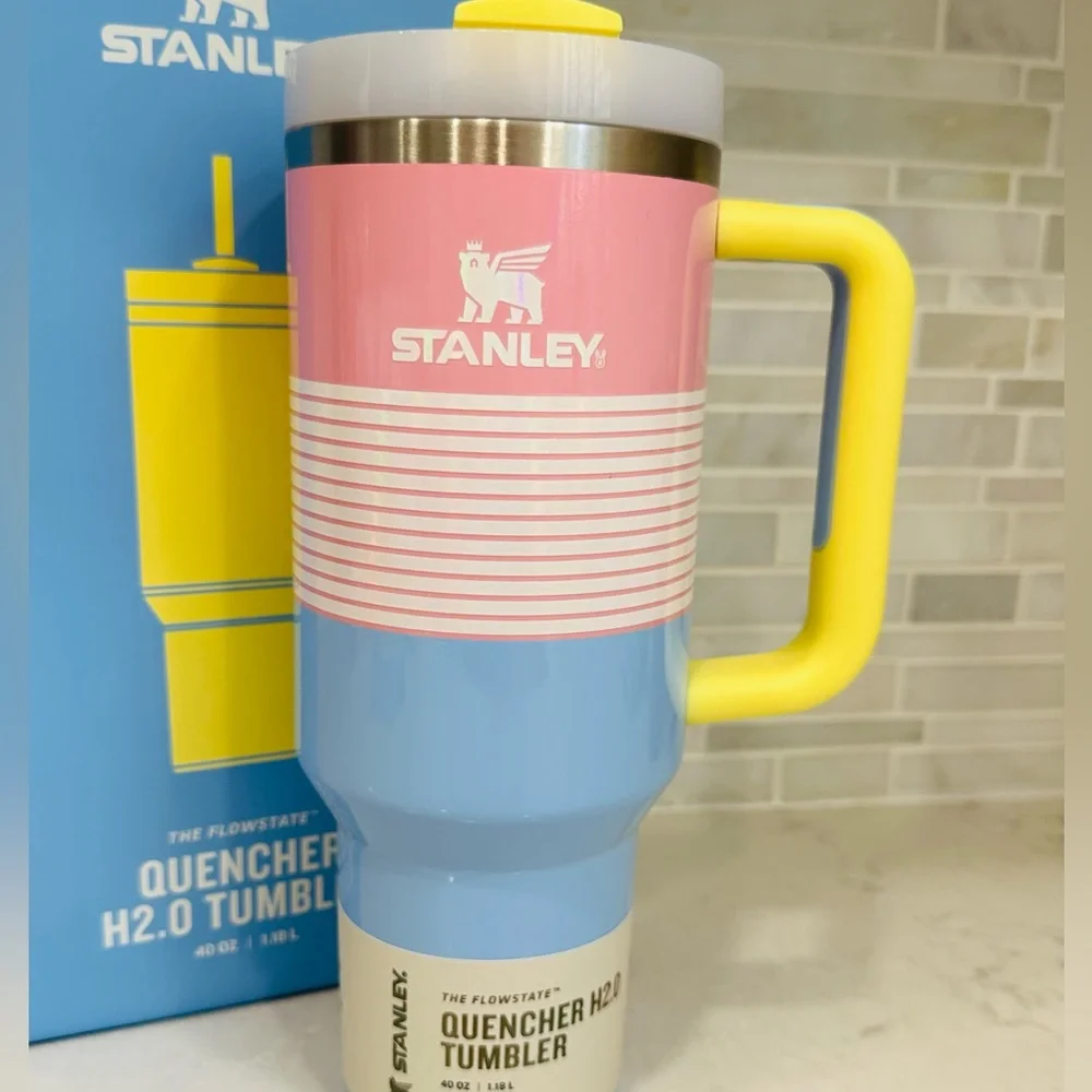 NEW Stanley Pastel Pop Easter 40oz Quencher H2.0 Tumbler Limited Edition - Picture 3 of 9
